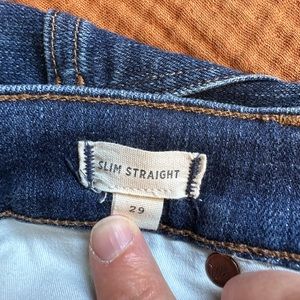 Madewell Slim Straight Jeans